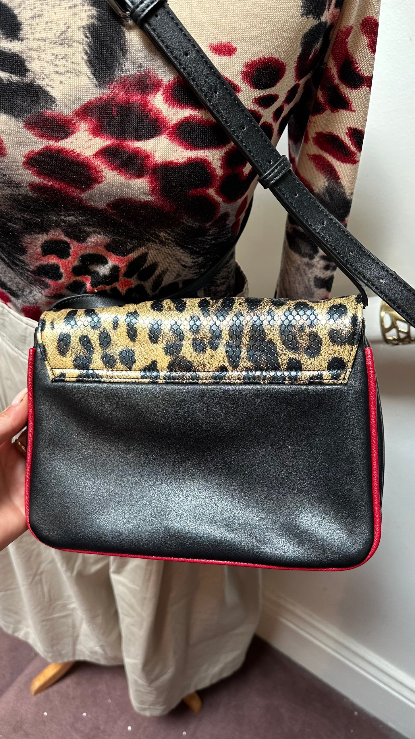 Paul’s Boutique Animal Print Crossbody Bag
