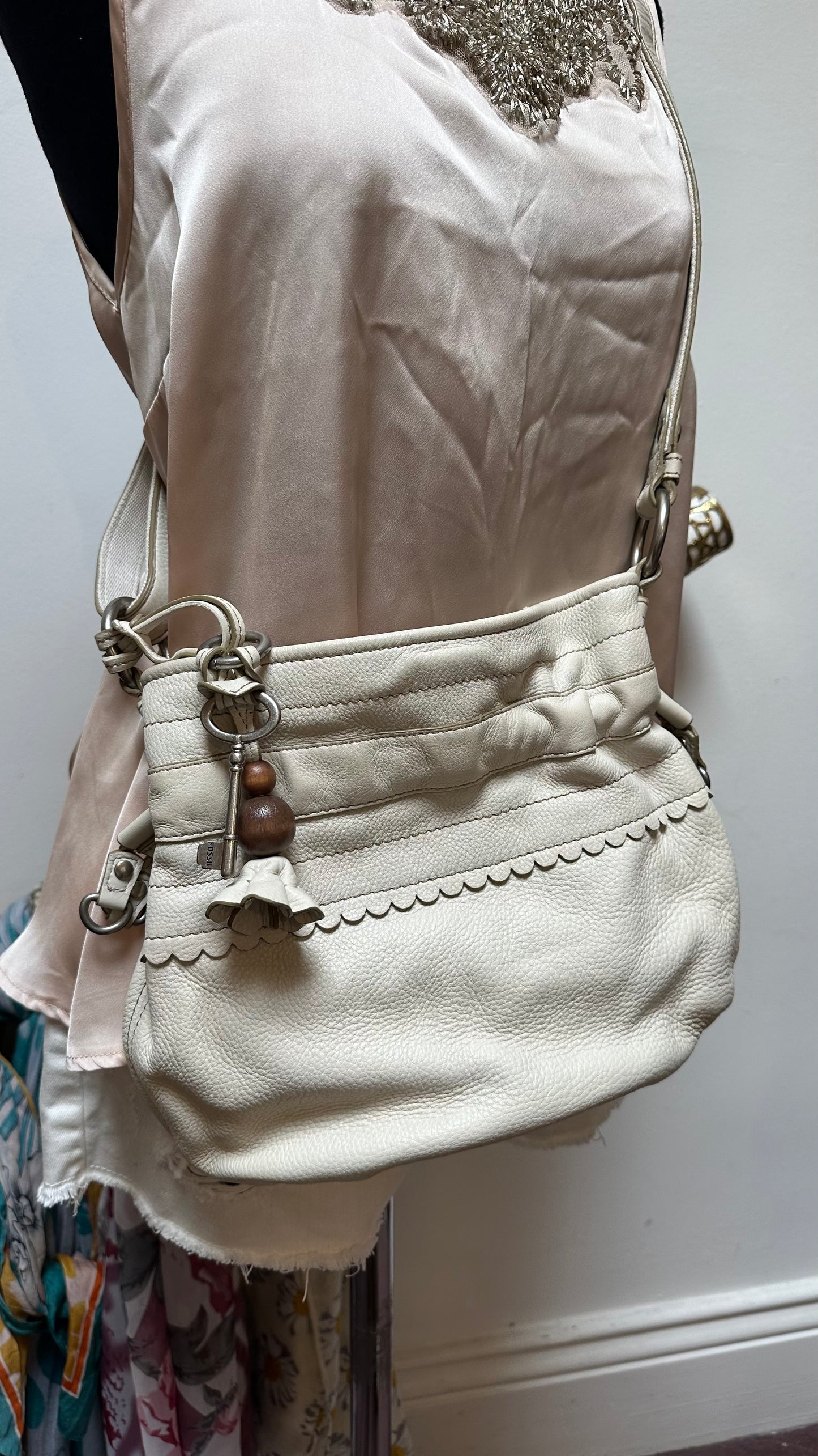Vintage Fossil Leather Bag in Great Condition