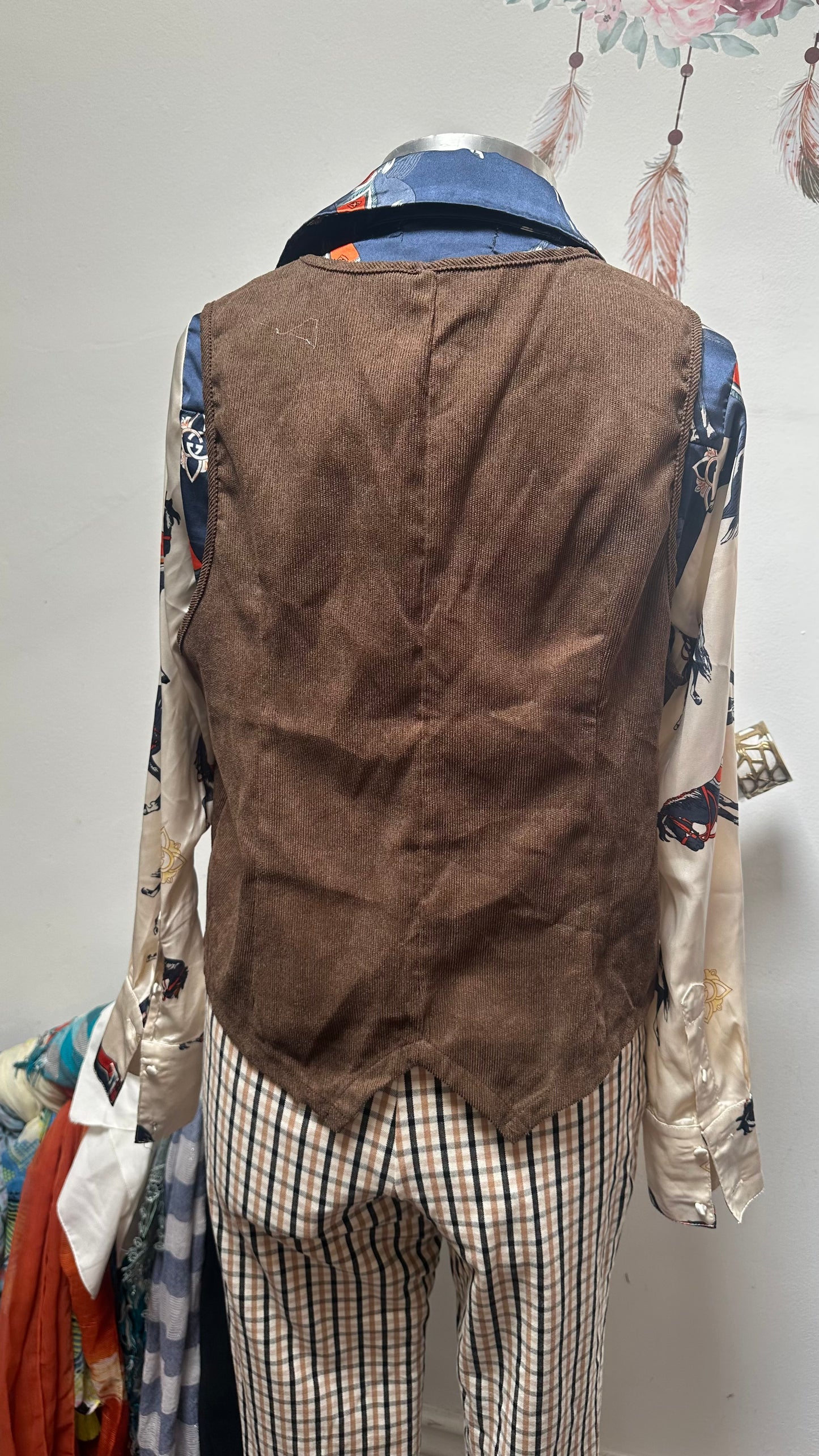 Shein Corduroy Waistcoat Size XL