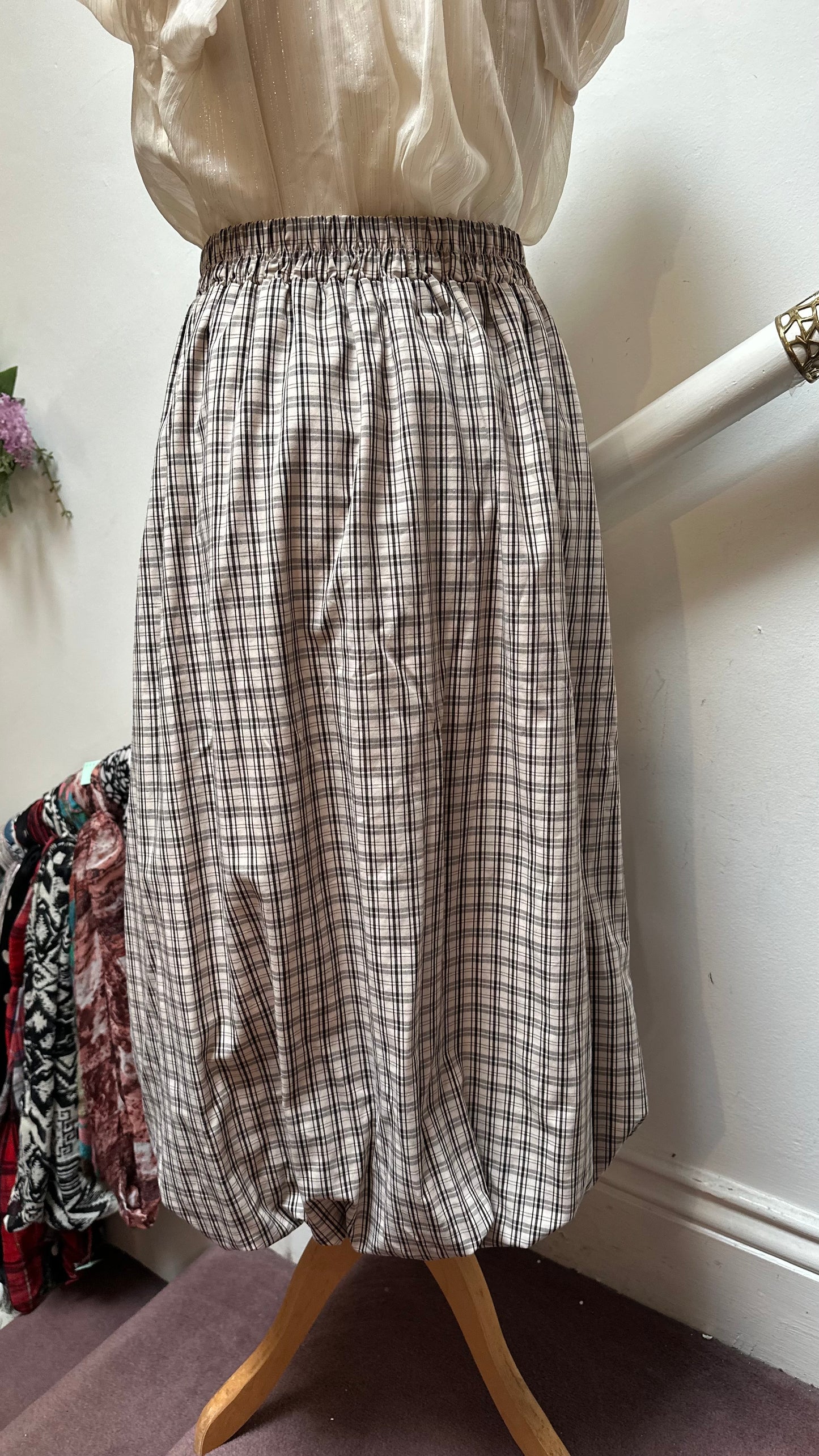 Savida Puff Maxi Skirt Size S
