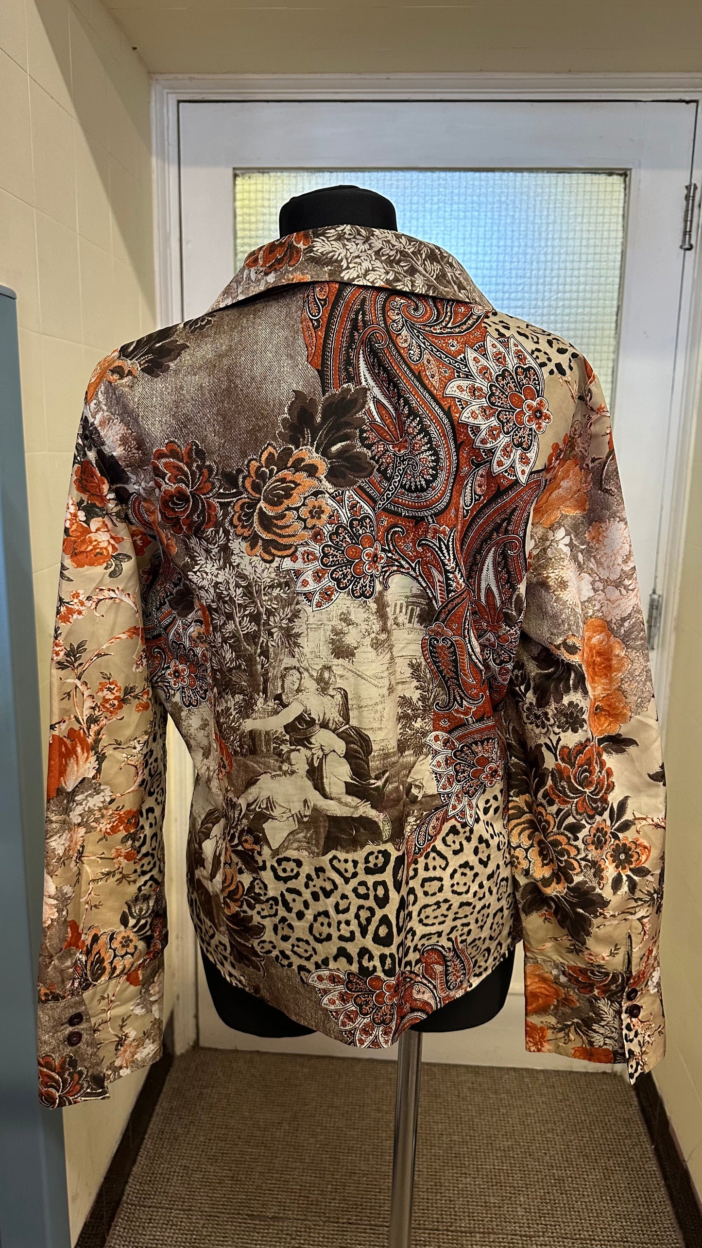 Biba Unusual Blouse Size L