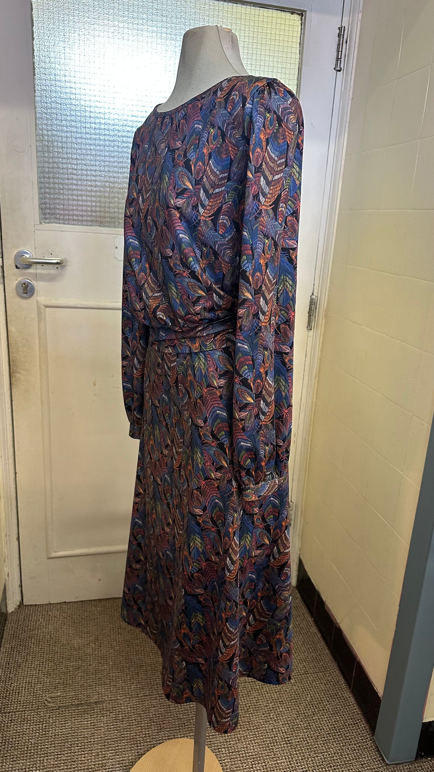 K Design Feather Dress Size M