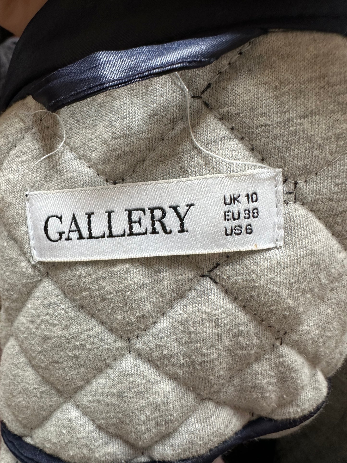 Gallery Quilted Jacket Size 10