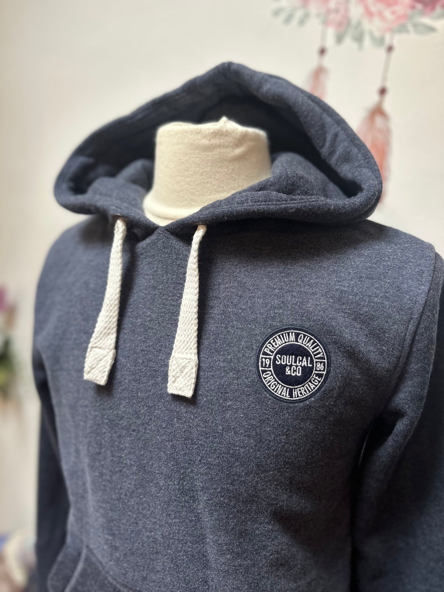 Soul Cal Warm Hoodie Size L