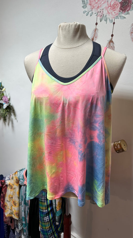 Shein Tie Dye Top Size XL