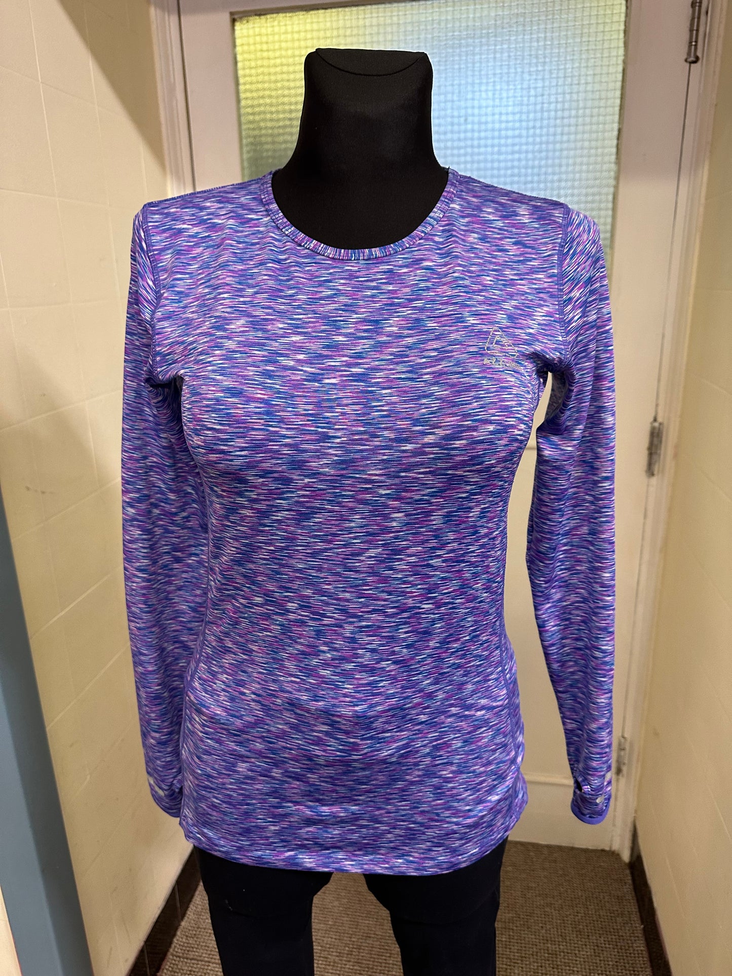 Azzuri Purple Running Top Size XS