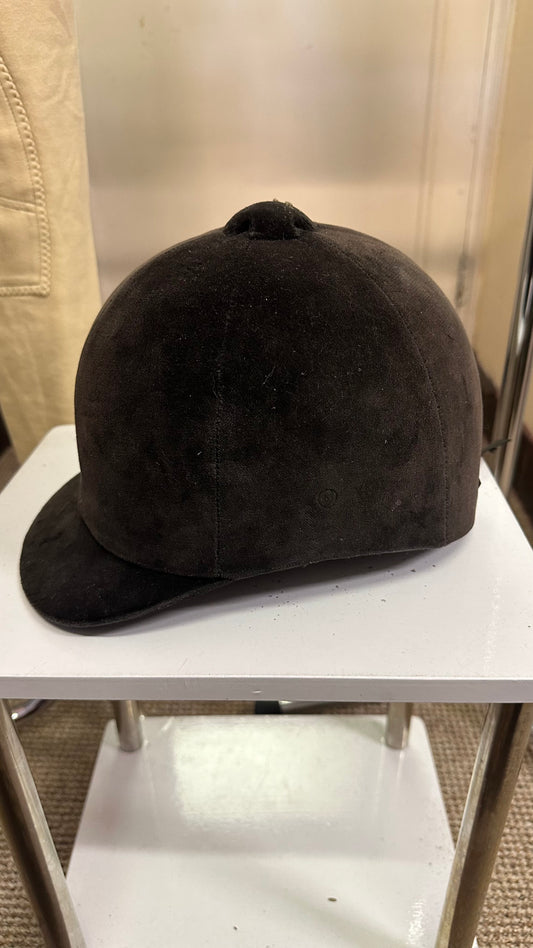 Christy Vintage Velvet Riding Helmet Size 7 (57)