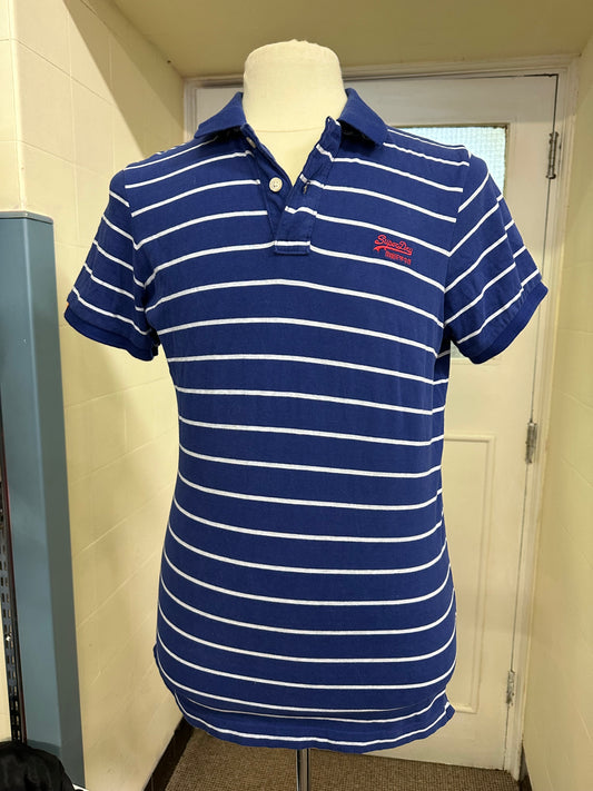 Superdry Polo Size L Small Fitting