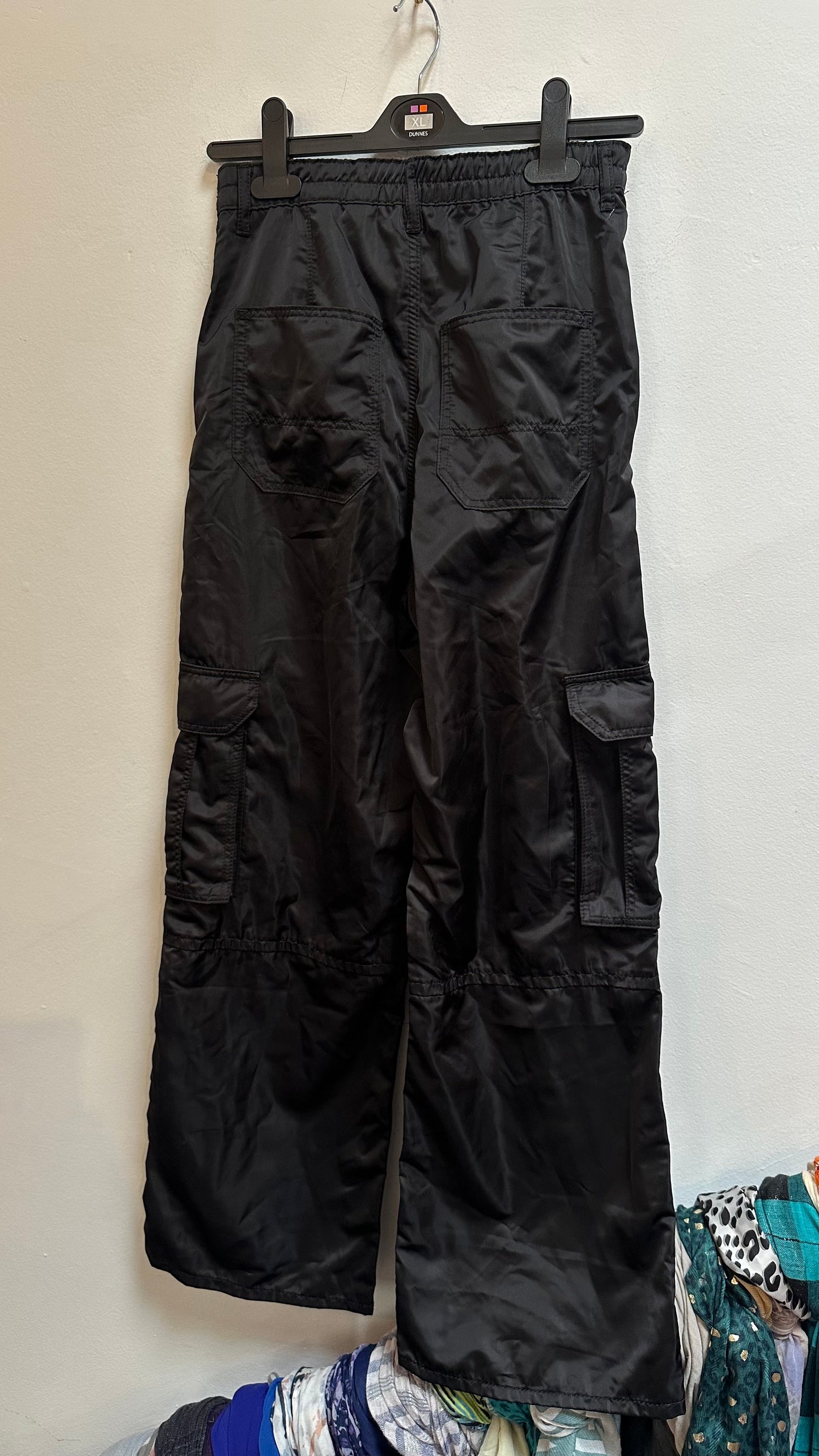 H&M Wide Leg Cargo Pants Age 12-13