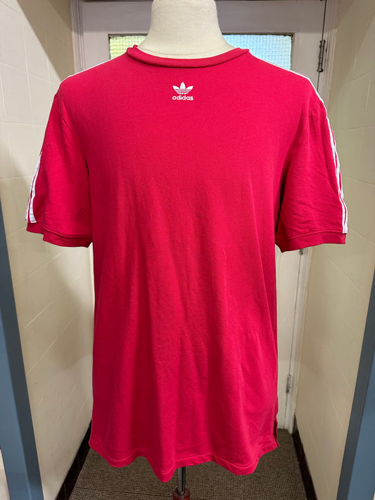 Adidas Red T-Shirt, Size L