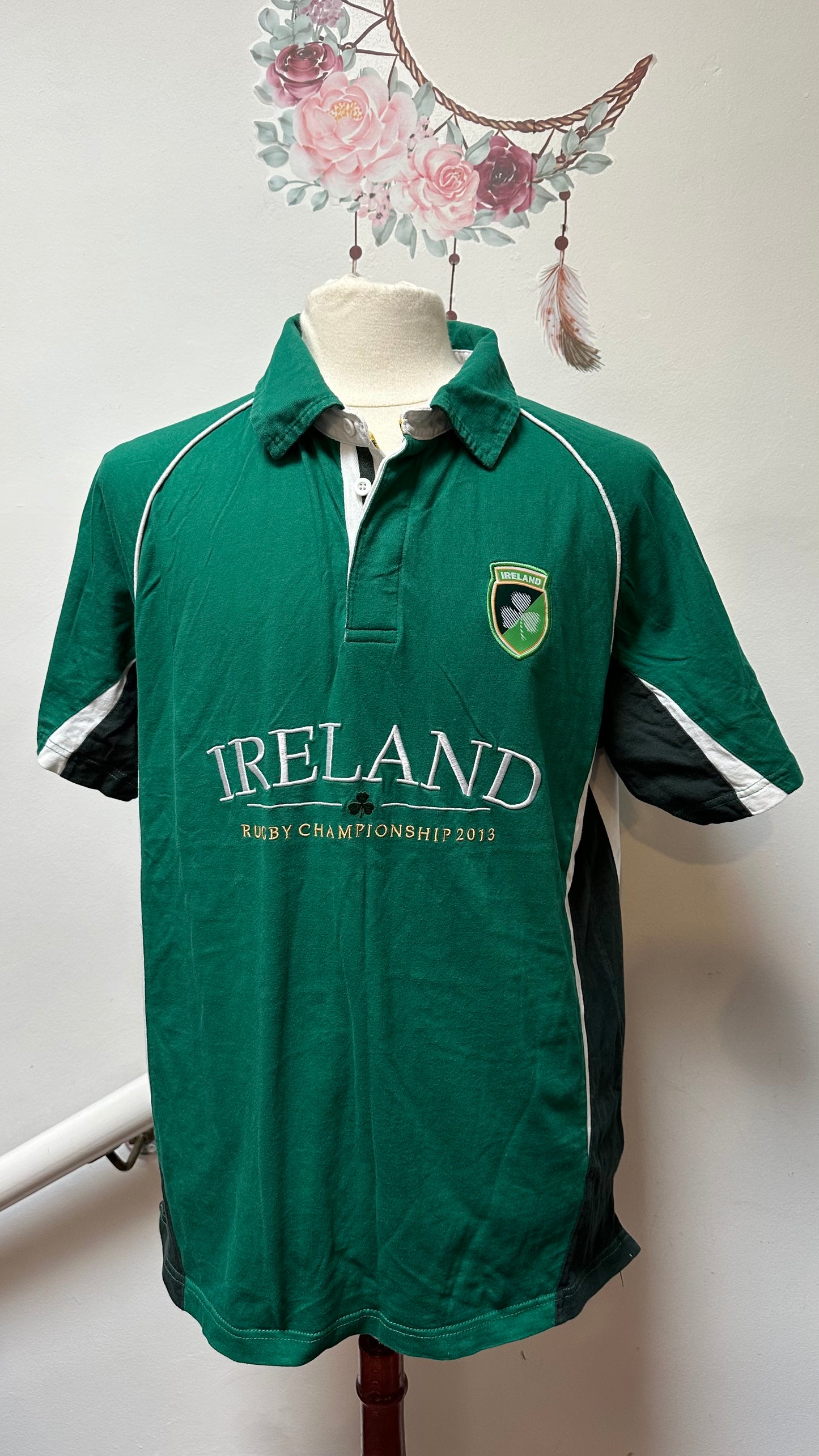Ireland Rugby 100% Cotton Shirt Size XL