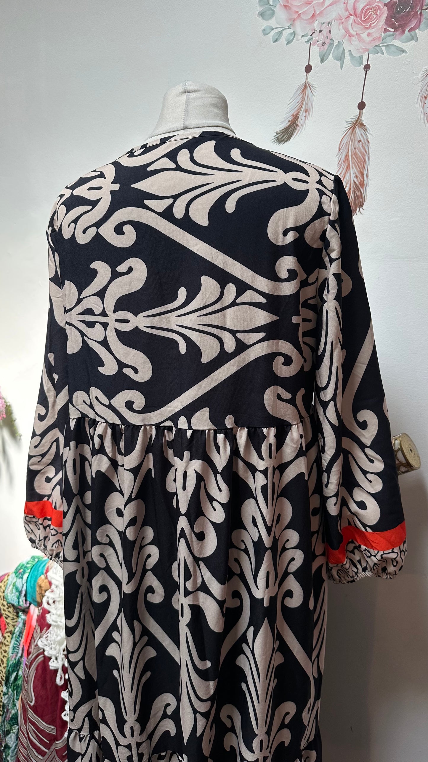 Bohemian Style Maxi Dress Size M