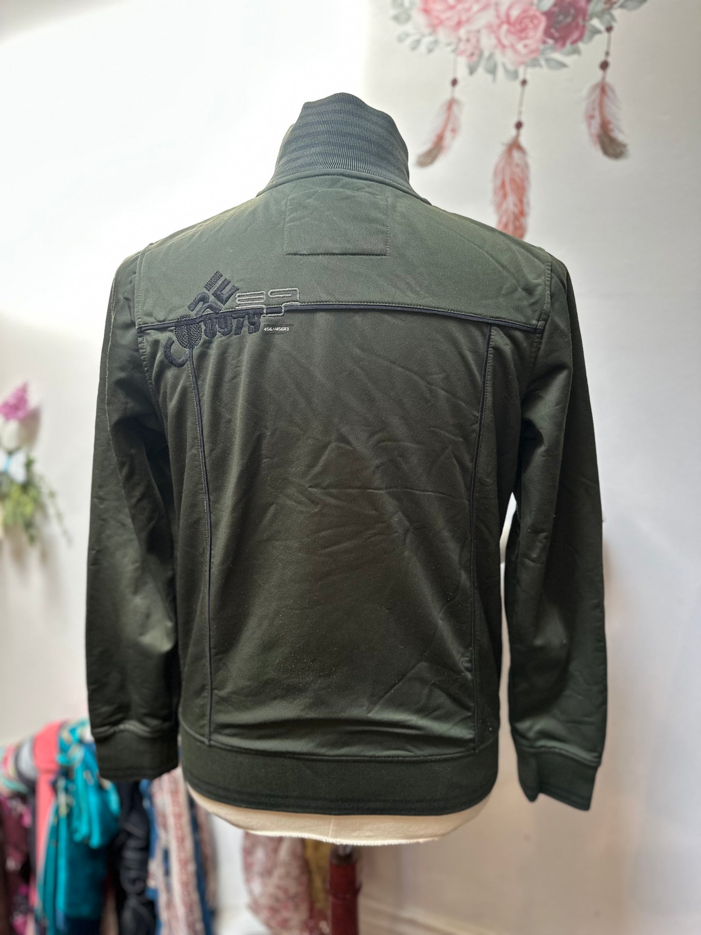 Jack & Jones Green Jacket Size M Minor Pilling (see last Photo)