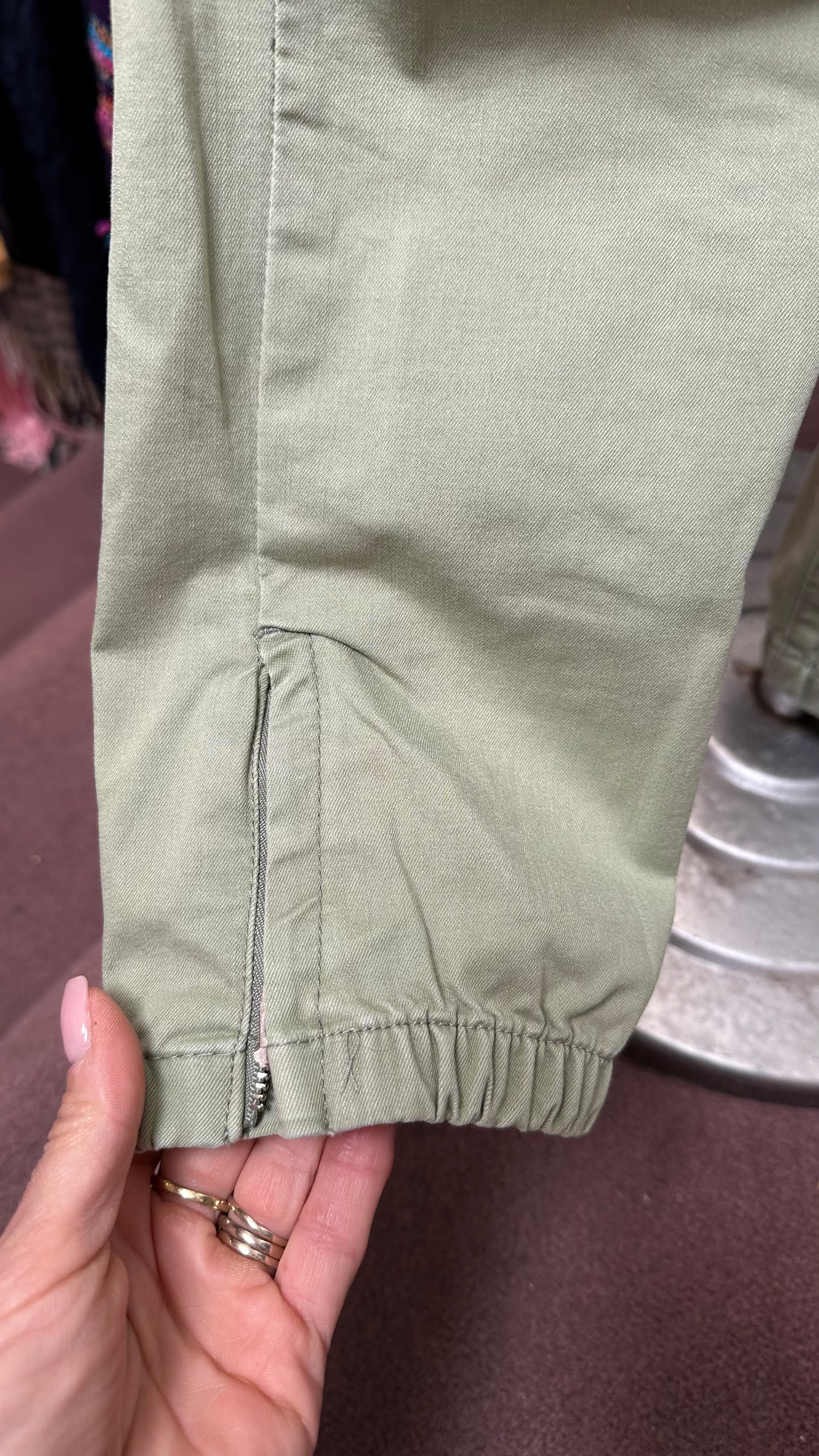 M&S Khaki Jeans Size 8