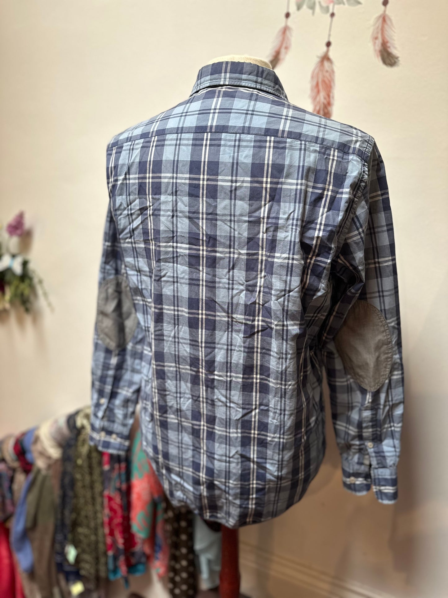 Designer Massimo Dutti Pkaid Shirt Best Fit Size L (tag removed)