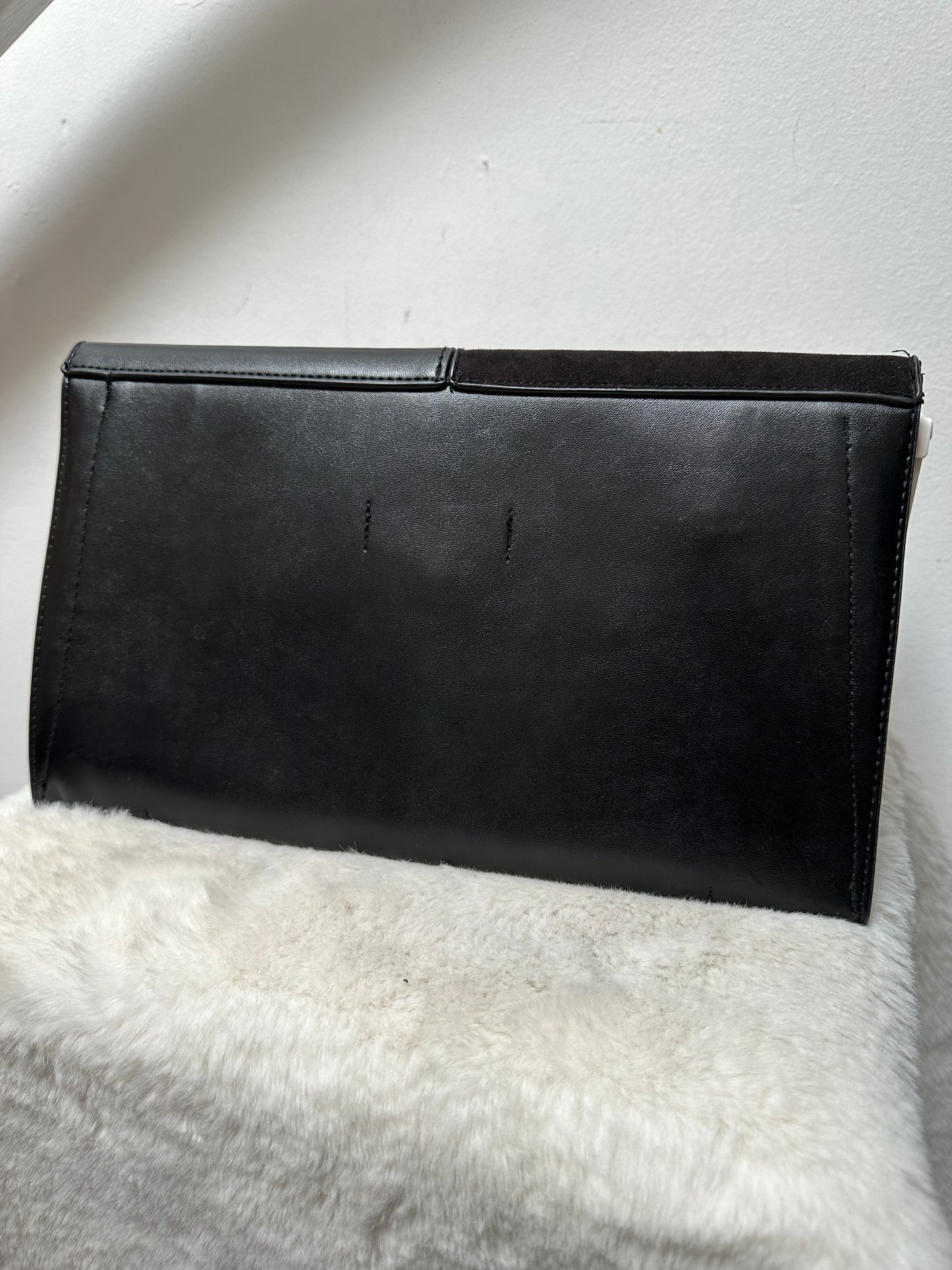 River Island Black Clutch