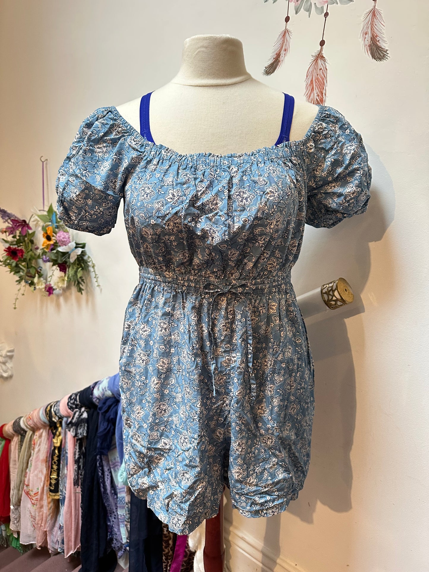 Next 100% Cotton Playsuit with Pockets Size 18