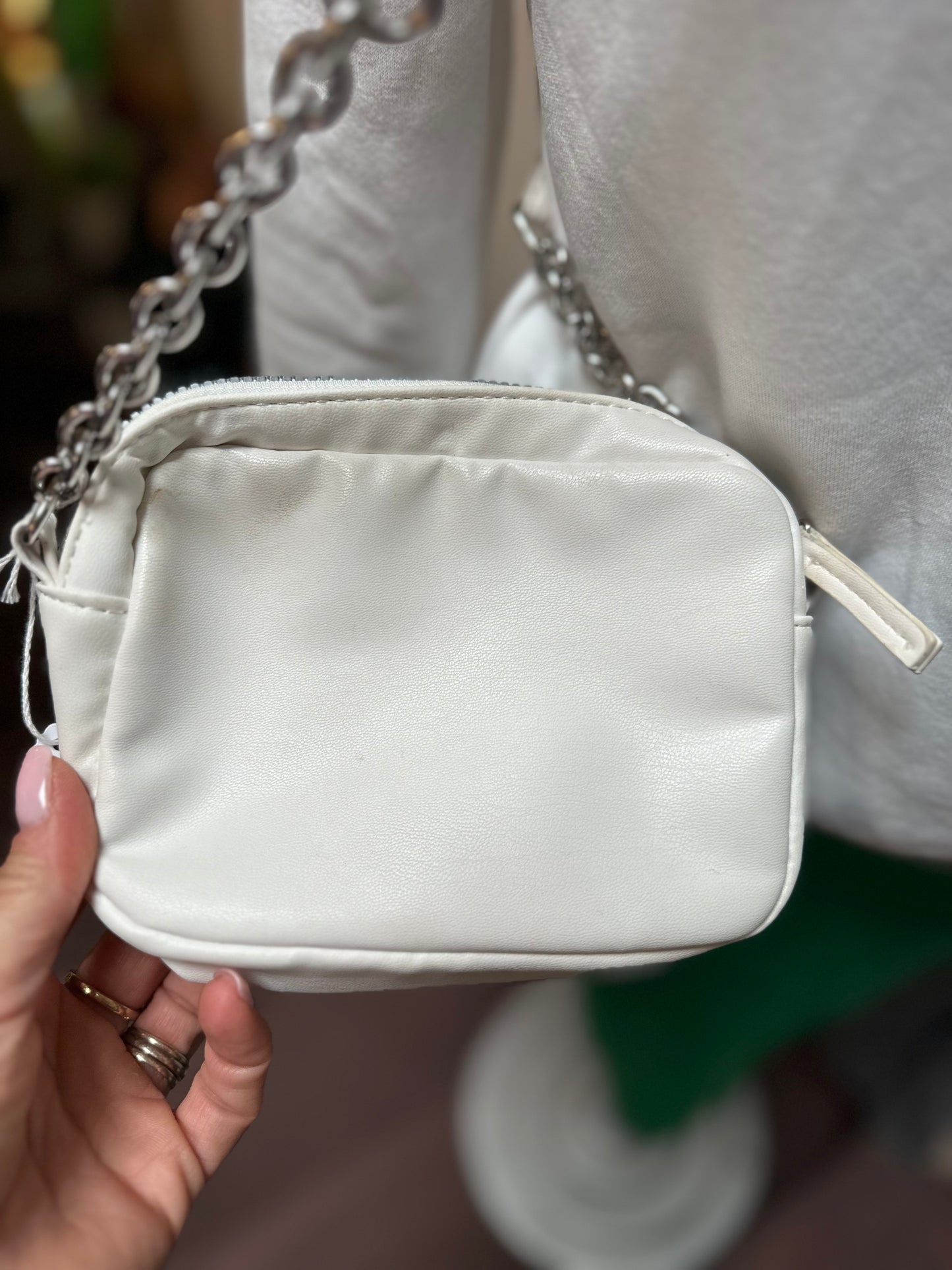 White Crossbody