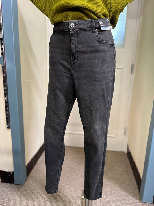 Primark Skinny Faded Jeans, New with Tags, Size 18