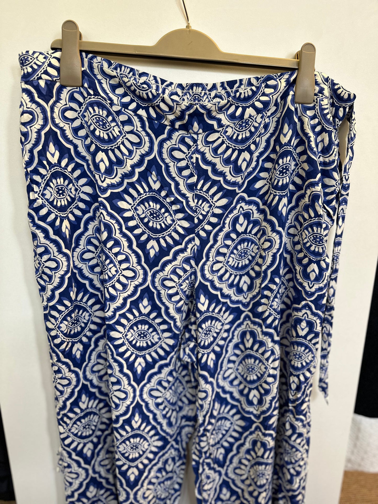 F&F Blue Summer Trousers, Size 22