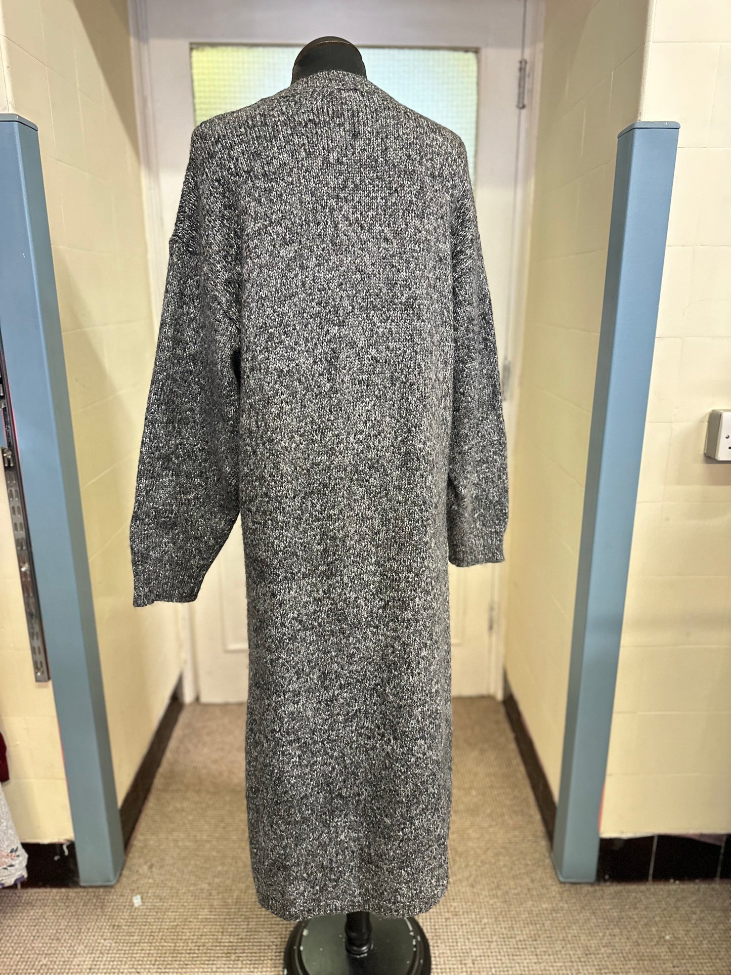 Pep & Co Grey Knitted Dress Size M