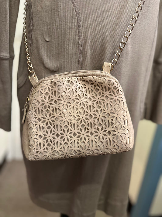 Atmosphere Taupe Crossbody Bag