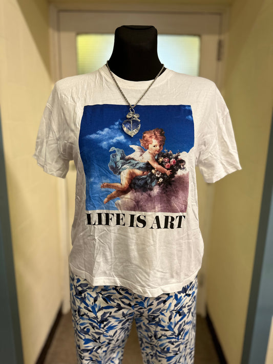 Bershka Cherub Tshirt, Size S