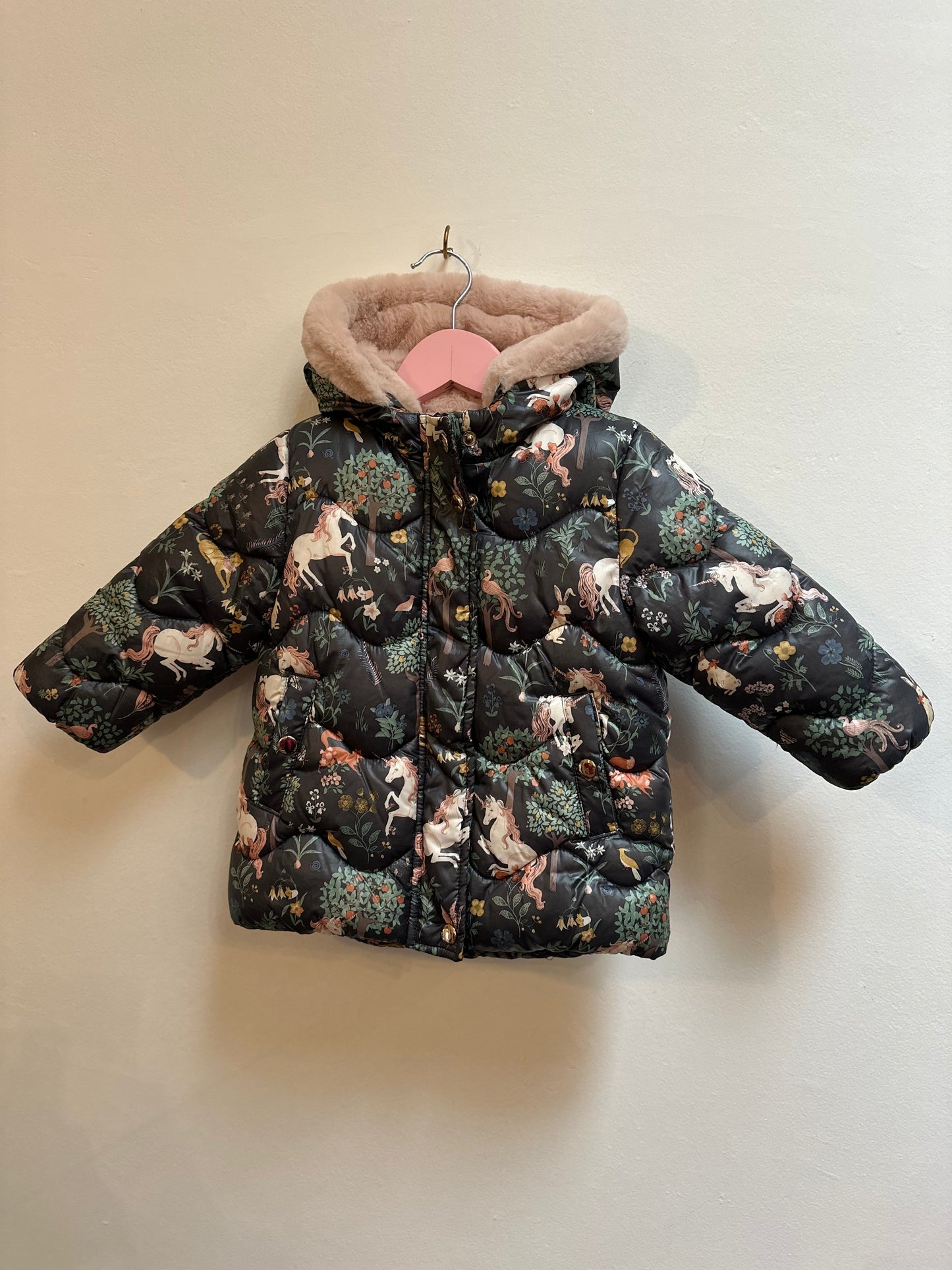 Next Magical Woodlands Coat Age 12-18 Months RRP €30 Immaculate Condition