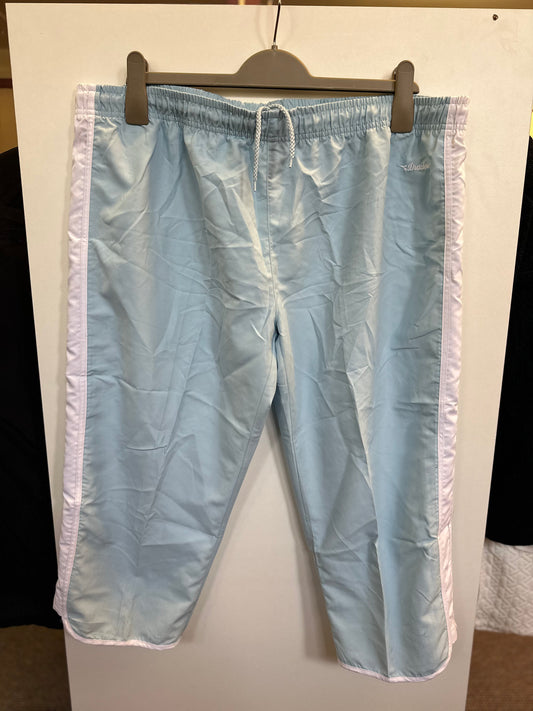 Diadora Baby Blue Cropped Trousers, Size XL