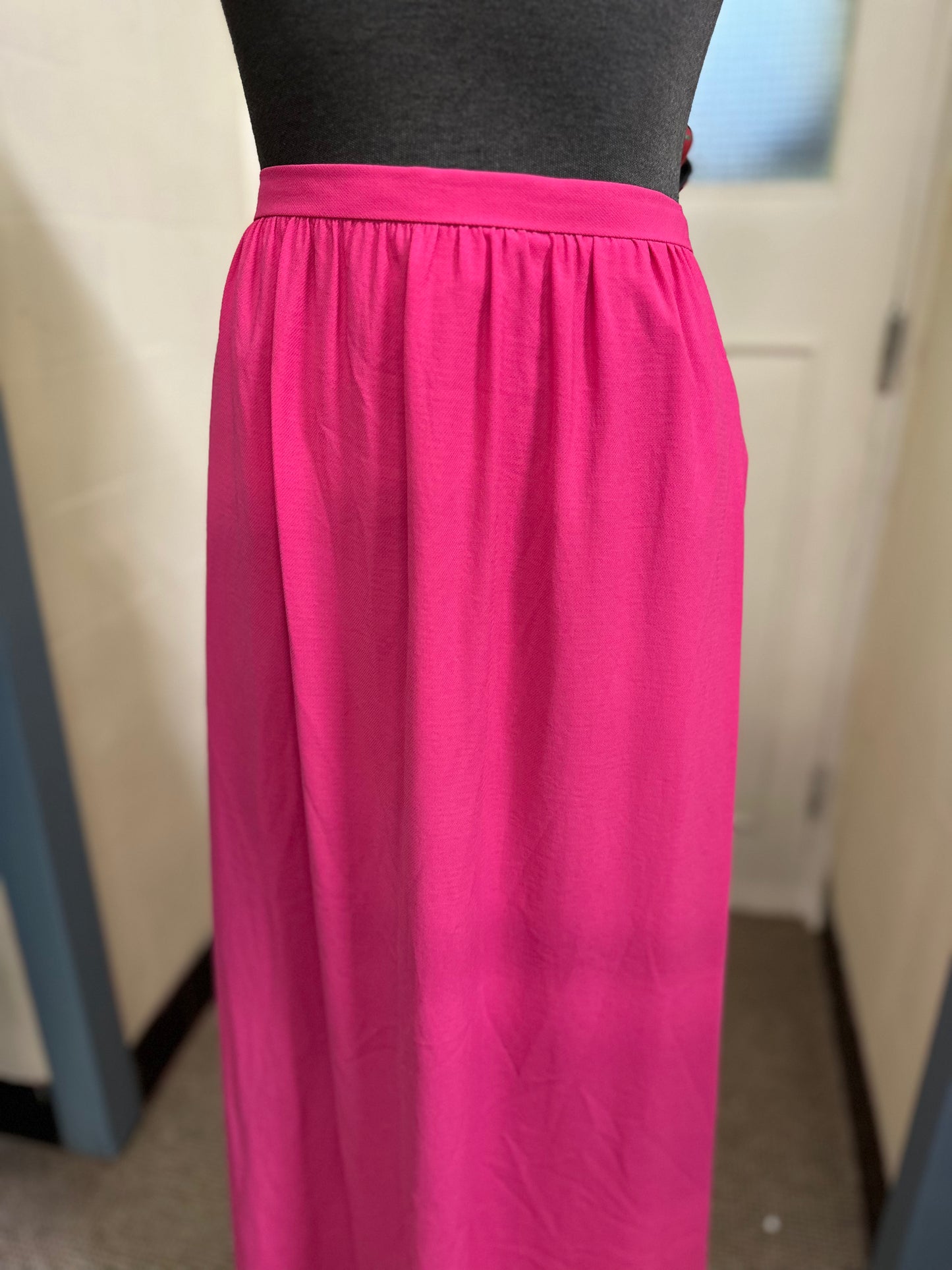 M&S Pink Maxi Skirt Size 14