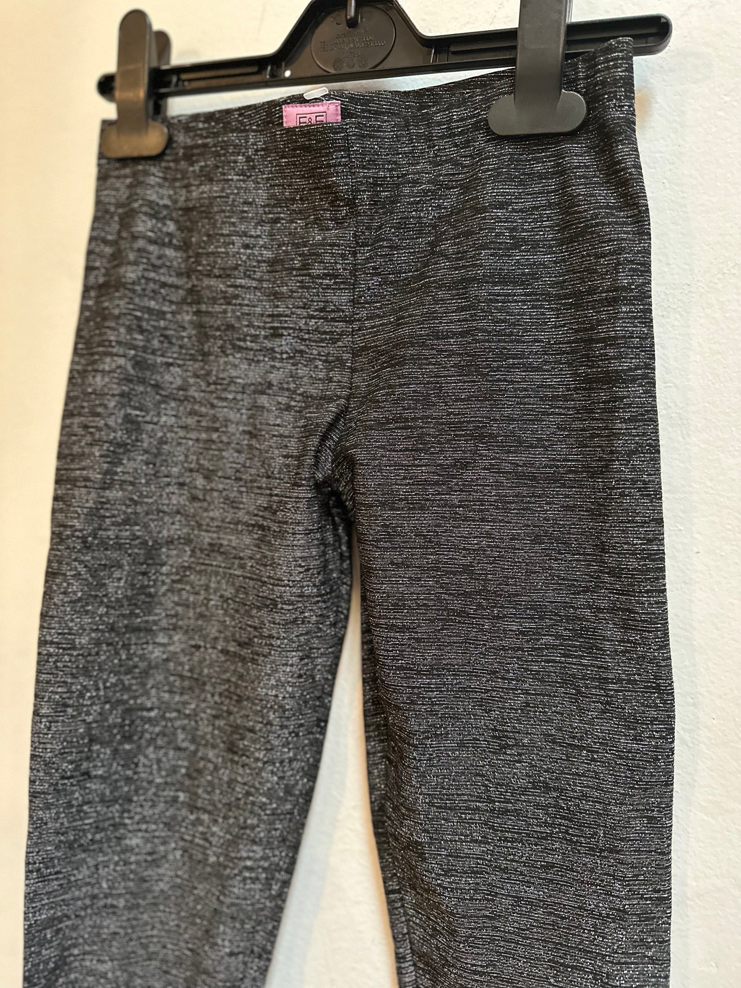 F&F Shimmer Leggings, Age 9-10