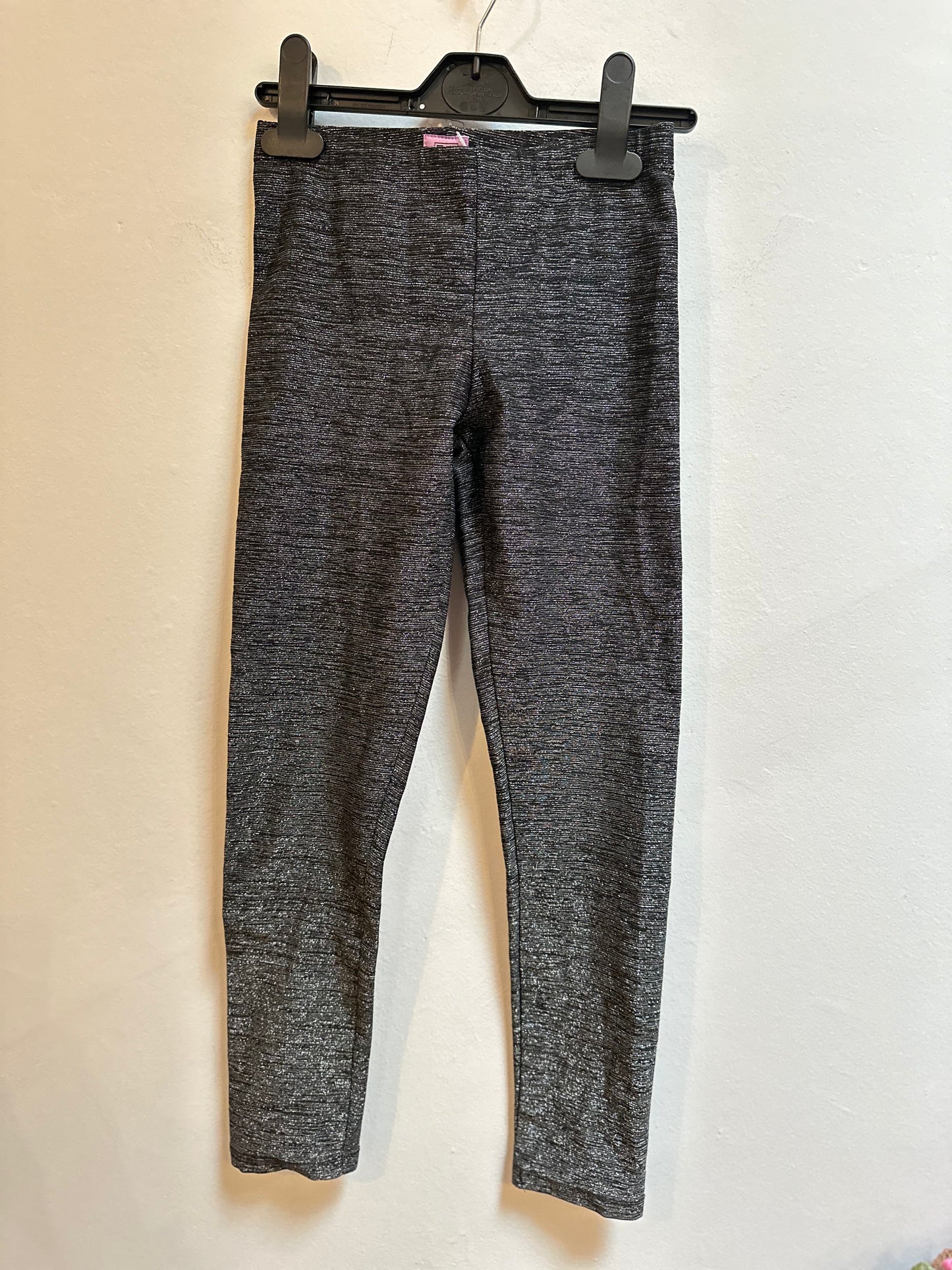 F&F Shimmer Leggings, Age 9-10