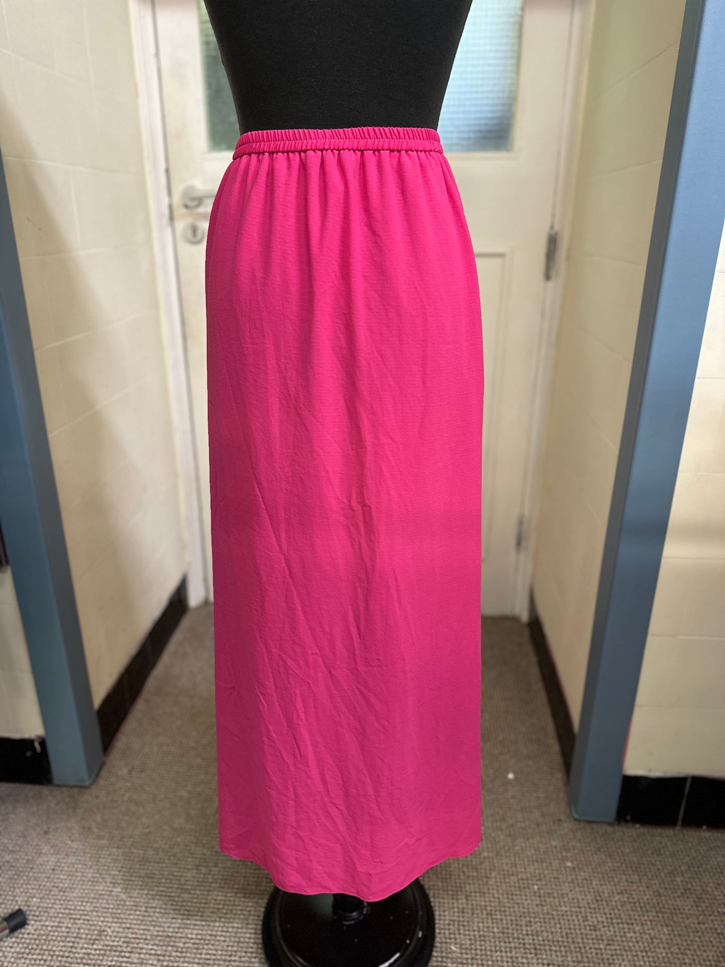 M&S Pink Maxi Skirt Size 14