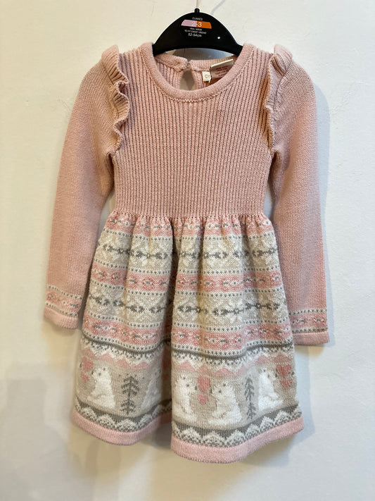 Designer Cynthia Rowley Knitted Dress, Age 1-2