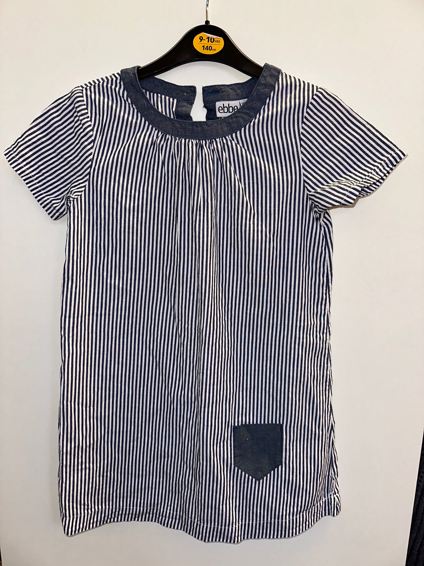 Ebbe Stripey Dress, Age 5, 100% Cotton