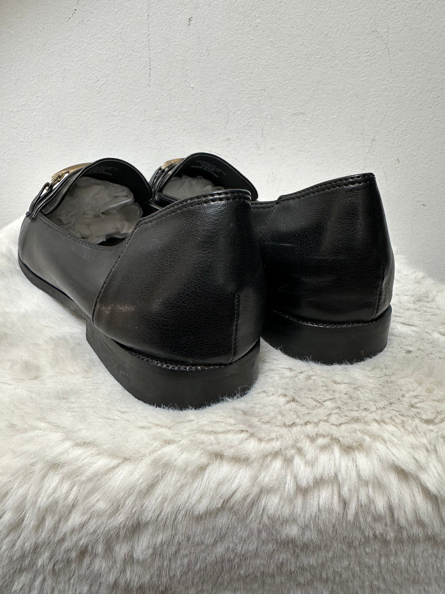 Asos, PU Leather Slip-Ons, Size 9