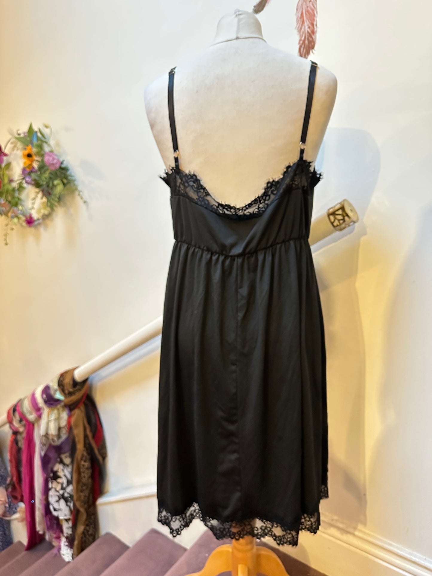 Black Negligee Best Fit Size XL