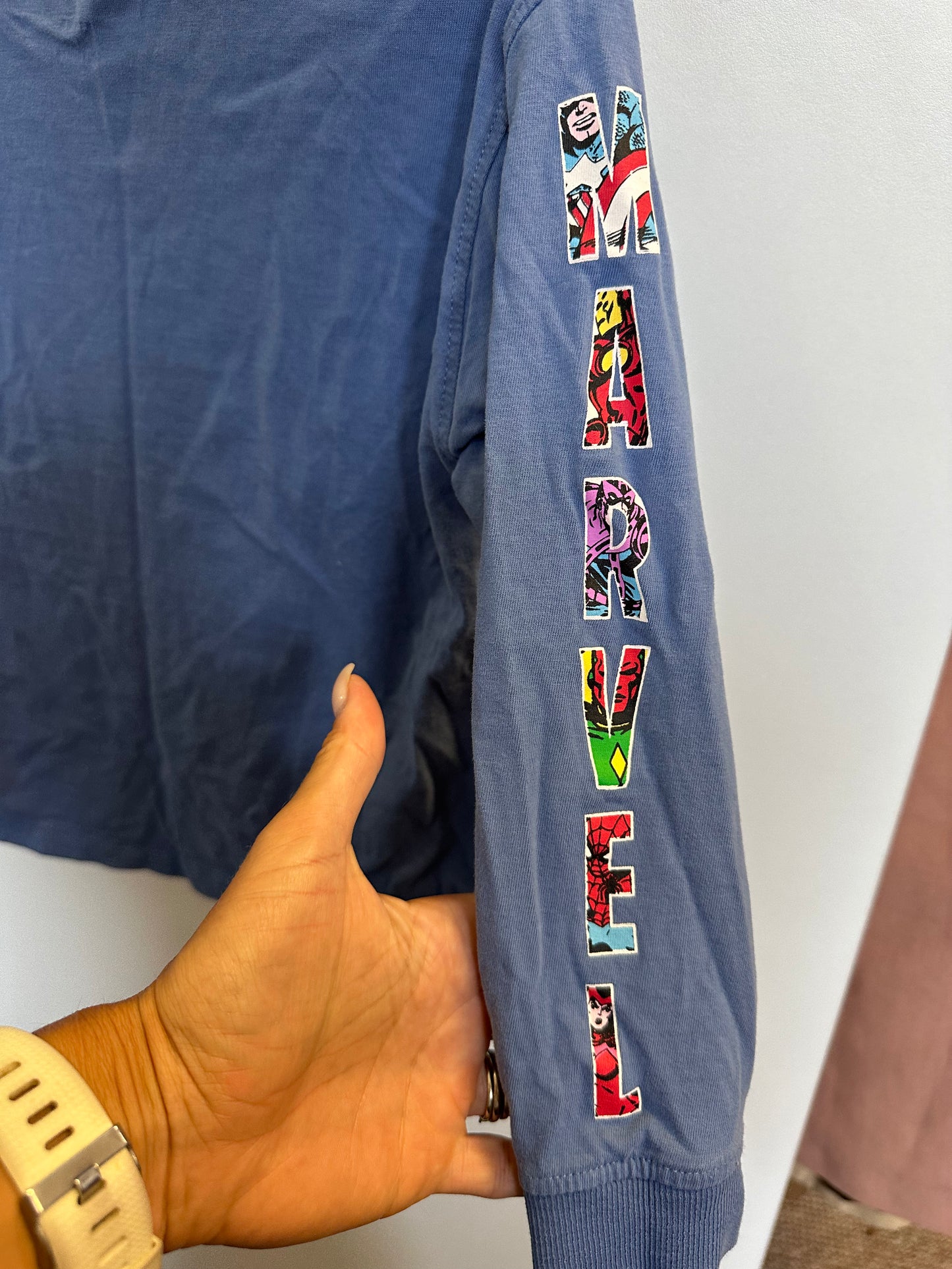 Marvel 100% Cotton Top Age 6-7