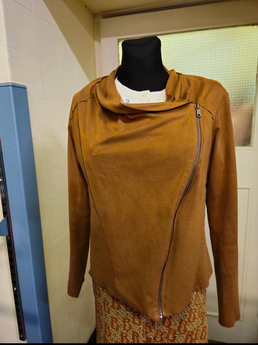 Gallery, waterfall style jacket, size 14