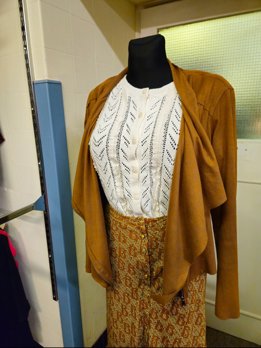 Gallery, waterfall style jacket, size 14