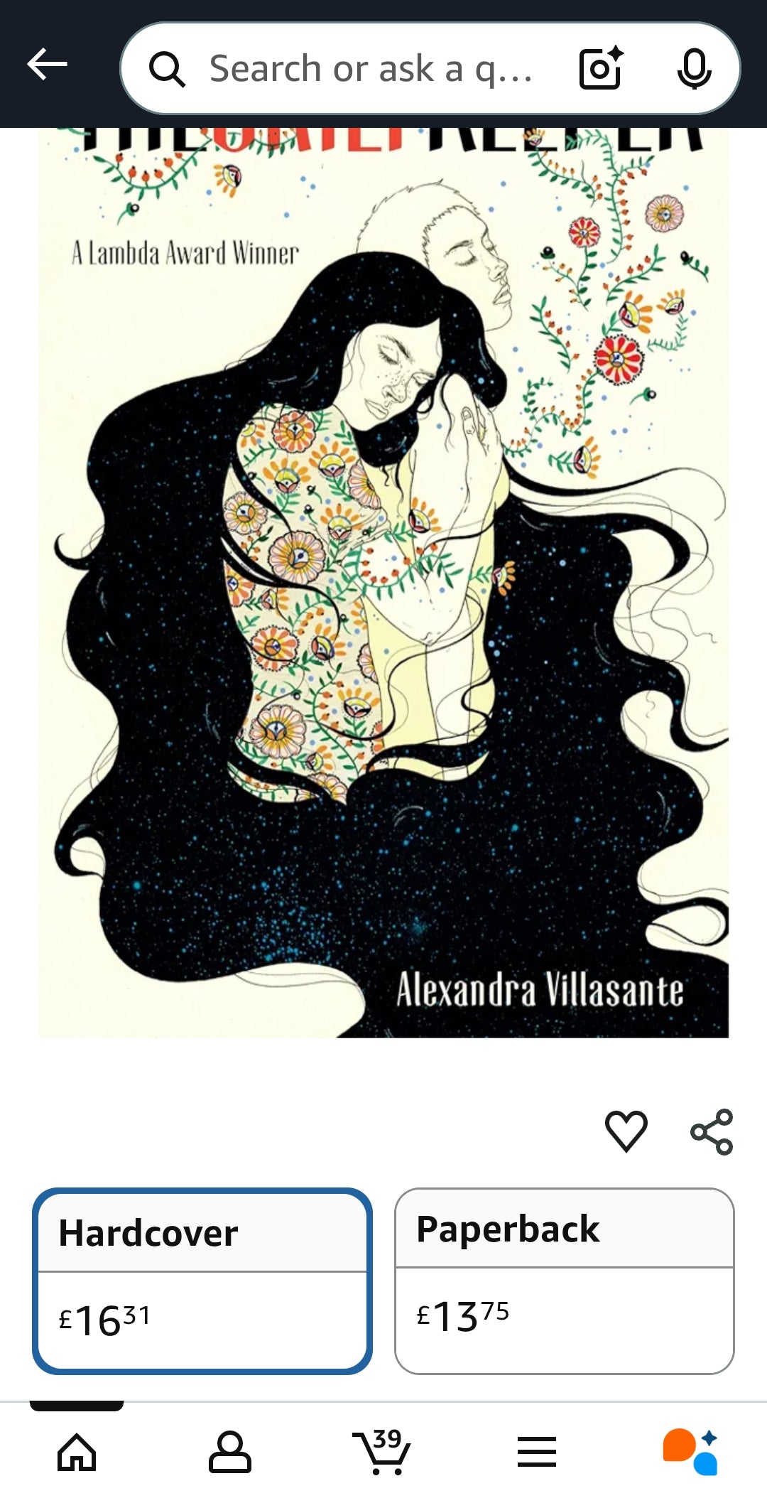 The grief keeper book