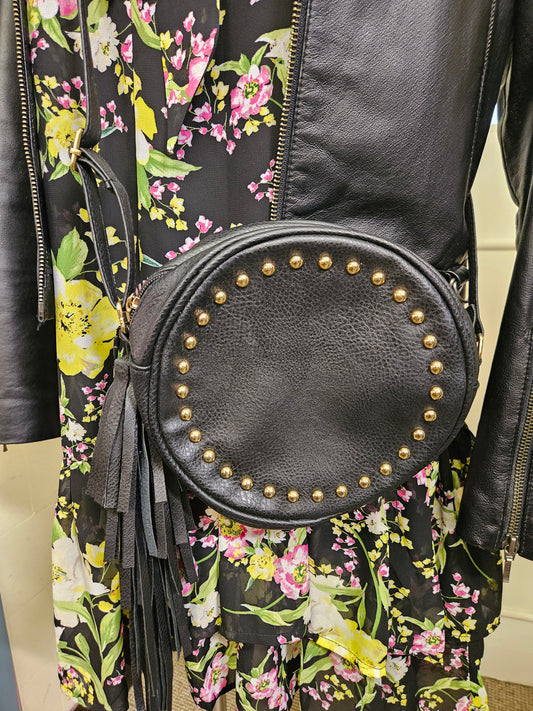 Atmosphere, crossbody, studded bag