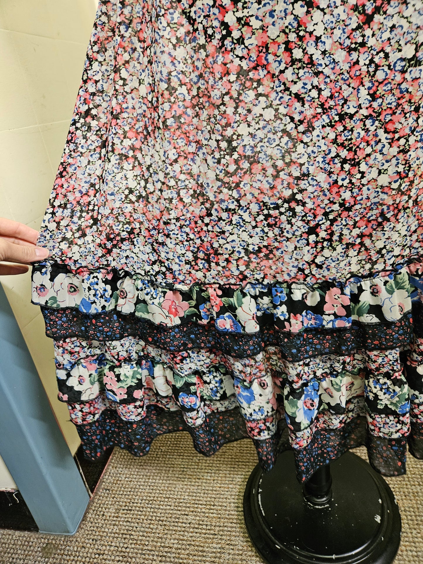 M&S flower print skirt, size 10